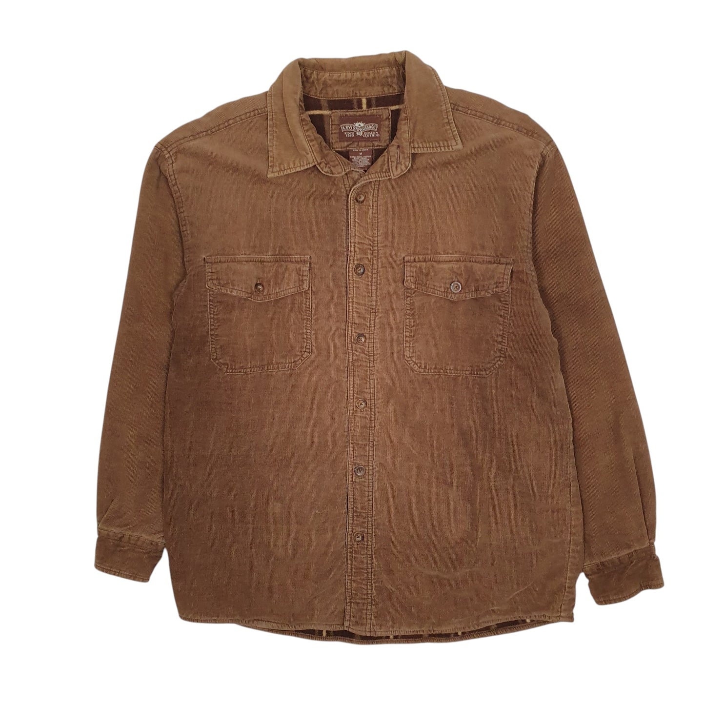 Mens Brown Levis Corduroy Overshirt  Coat