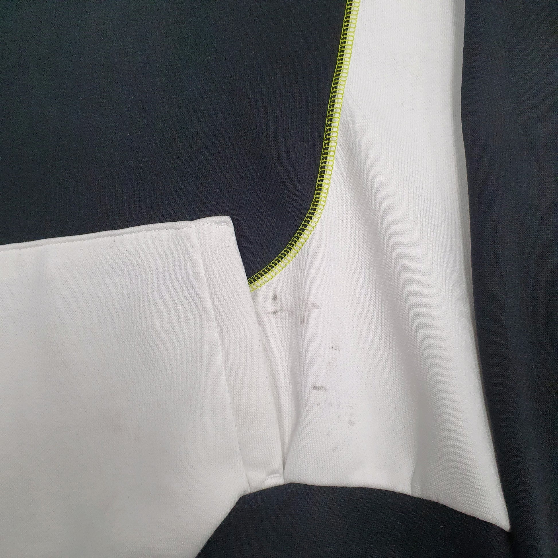 Womens Black Nike Baggy Crop Top Hoodie Jumper