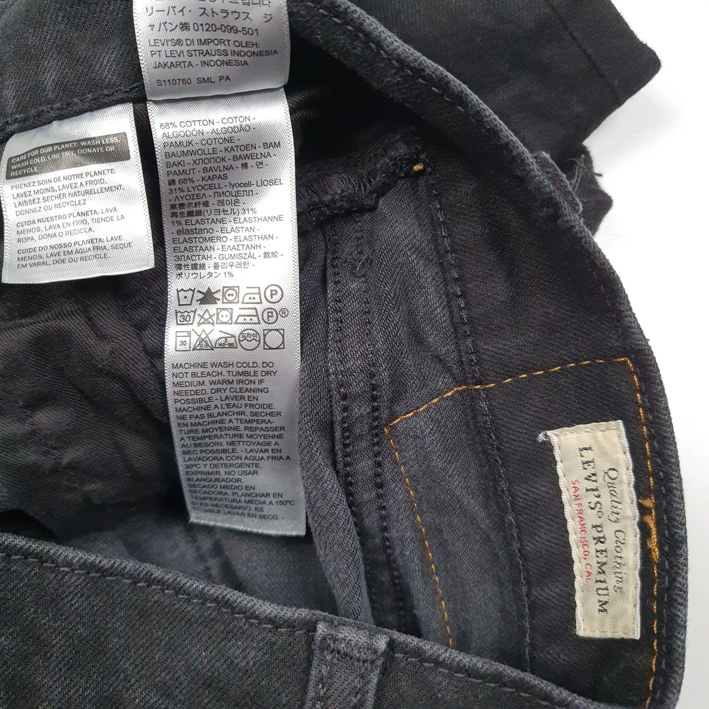 Mens Black Levis Premium  Jeans