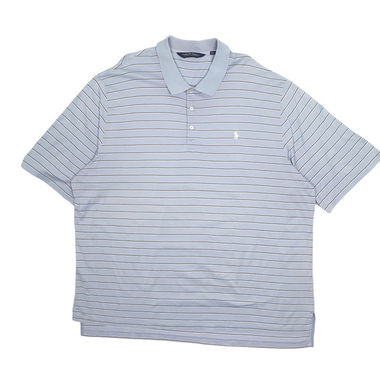 Mens Blue Polo Ralph Lauren Golf Short Sleeve Polo Shirt