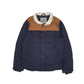 Mens Navy Levis Puffer Sherpa  Coat