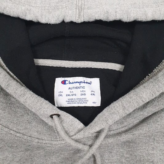 Mens Grey Champion  Hoodie Jumper