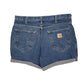 Mens Blue Carhartt   Shorts