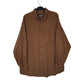 Mens Brown Woolrich  Long Sleeve Shirt