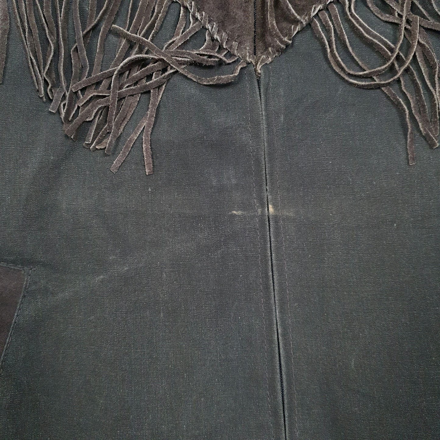 Mens Grey Miller Outerwear Cowboy Western Vintage 80s 90s  Coat