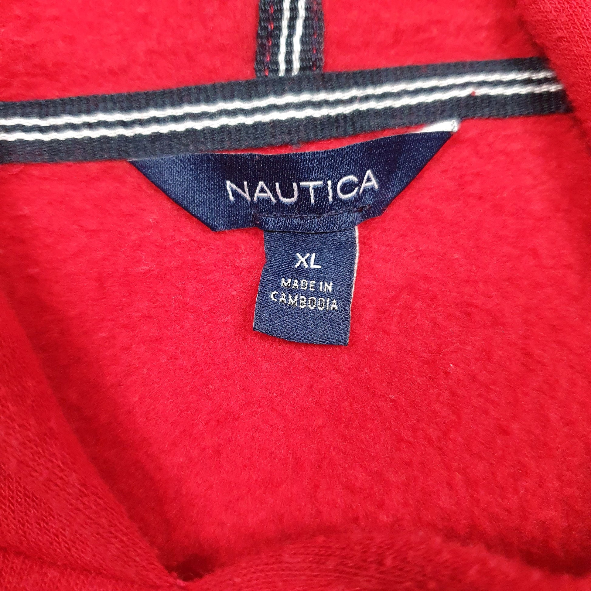 Womens Red Nautica  Hoodie Jumper