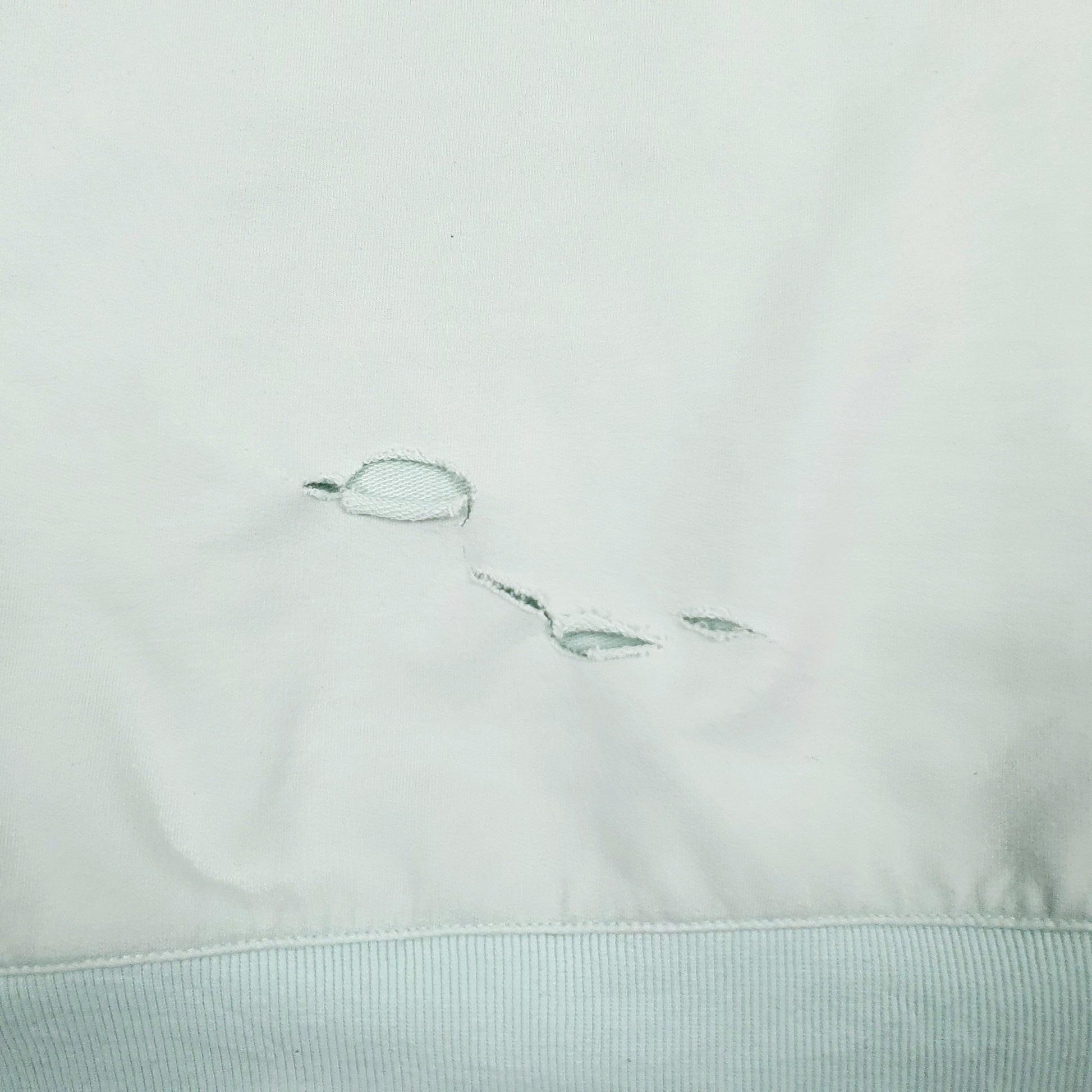 Womens Green Fila  Crewneck Jumper