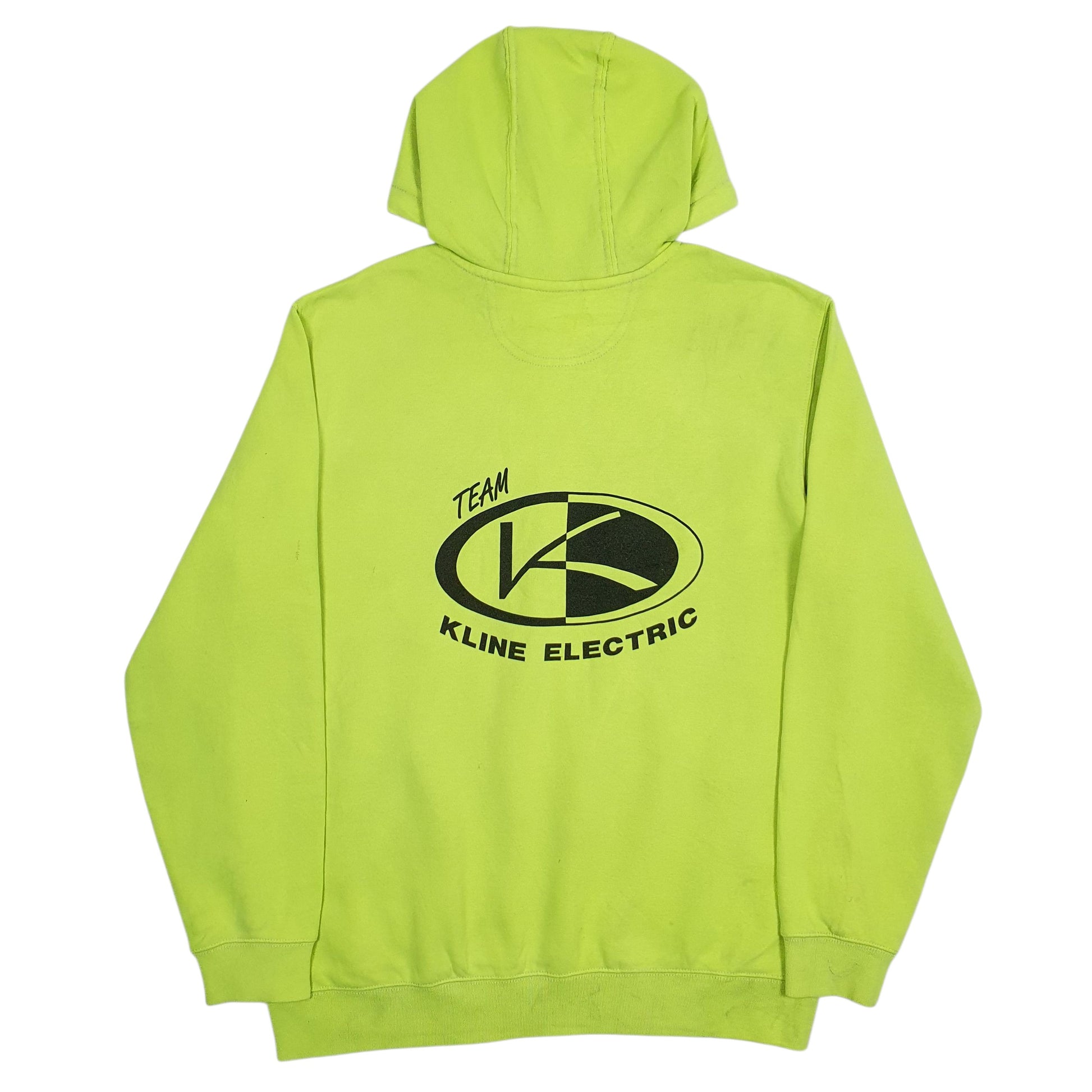 Mens Green Carhartt Hi-Vis Hoodie Jumper