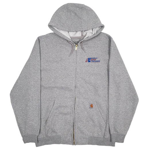 Mens Grey Carhartt  Full Zip Jumper