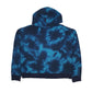Womens Navy Champion Tie Dye Hoodie Jumper