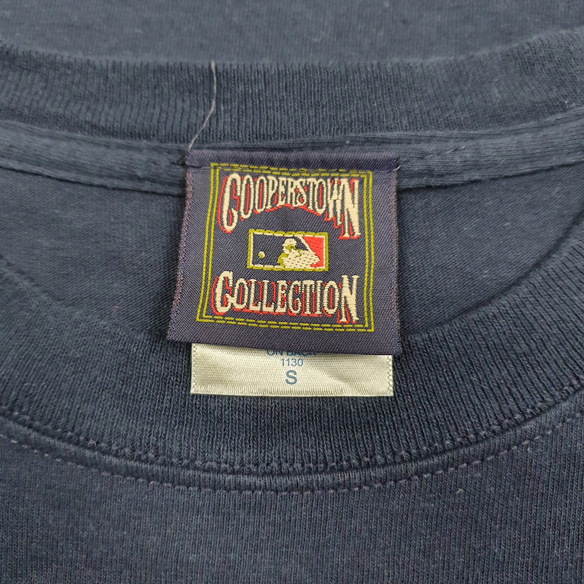 Mens Navy Cooperstown MLB New York Yankees  T Shirt