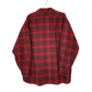 Mens Red L.L.Bean Vintage 90s Chamois  Shirt