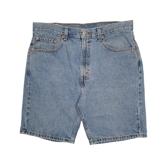 Mens Blue Levis Vintage 00s 505 Denim Shorts
