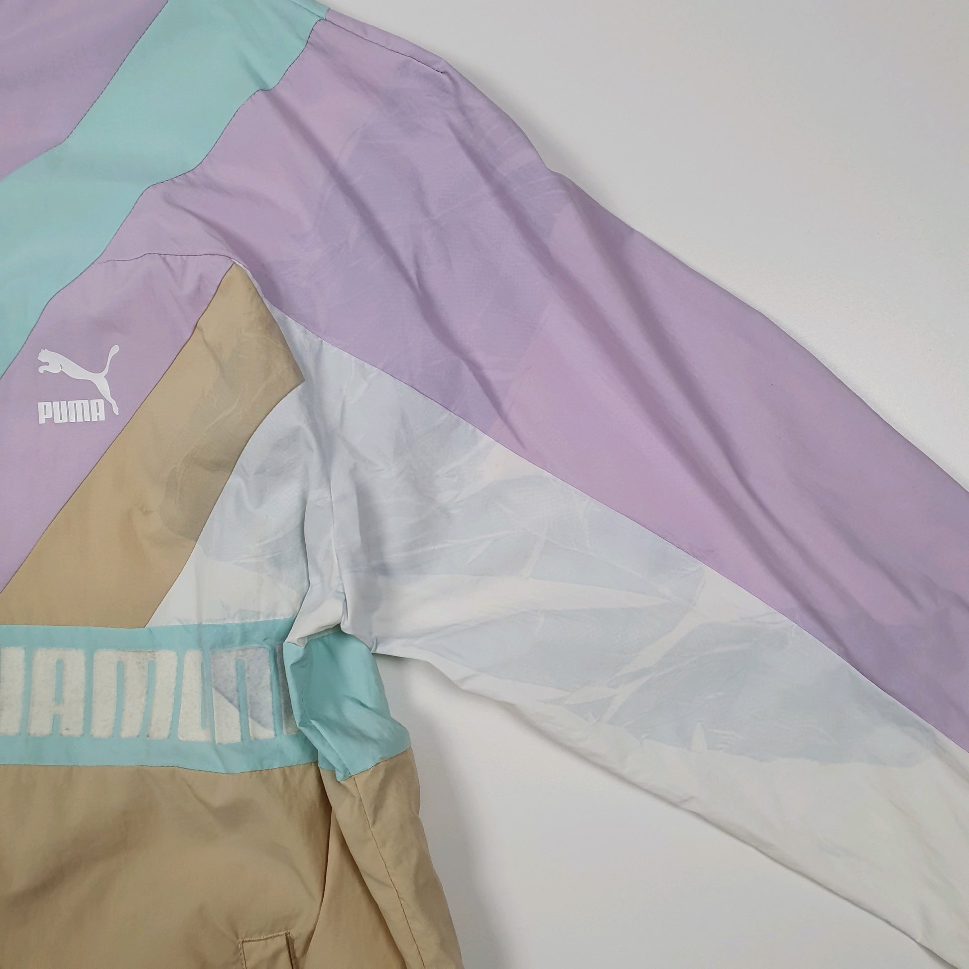 Mens Purple Puma Diamond Collab Hoodie Coat