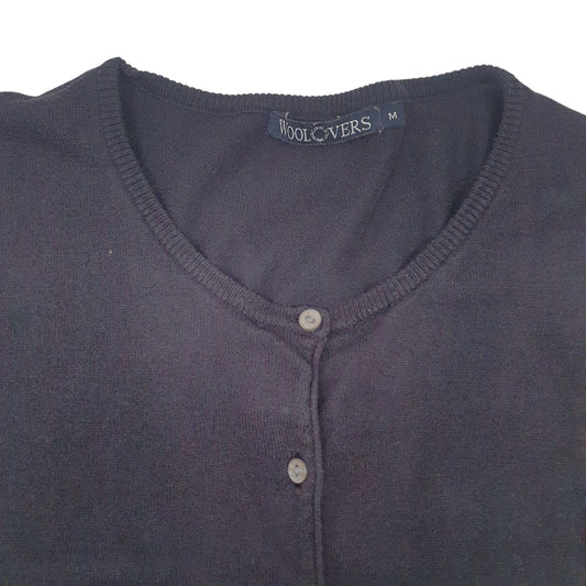 Womens Black Woolovers  Cardigan Jumper