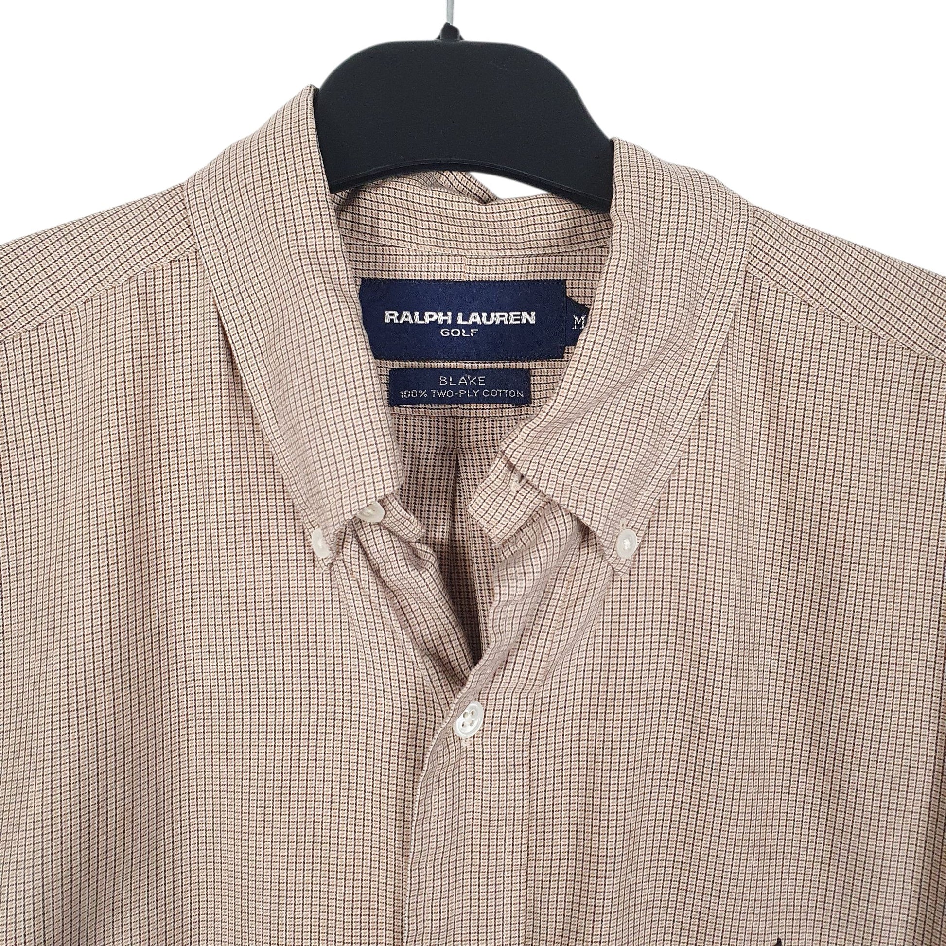 Mens Brown Ralph Lauren Golf  Shirt