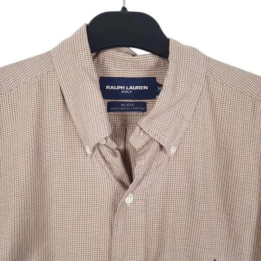 Mens Brown Ralph Lauren Golf  Shirt