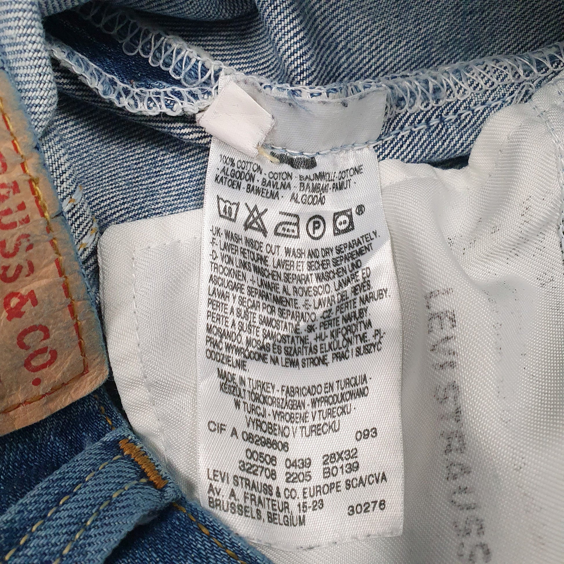 Mens Blue Levis   Jeans