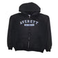 Mens Black Champion Hoodie Full Zip Jumper