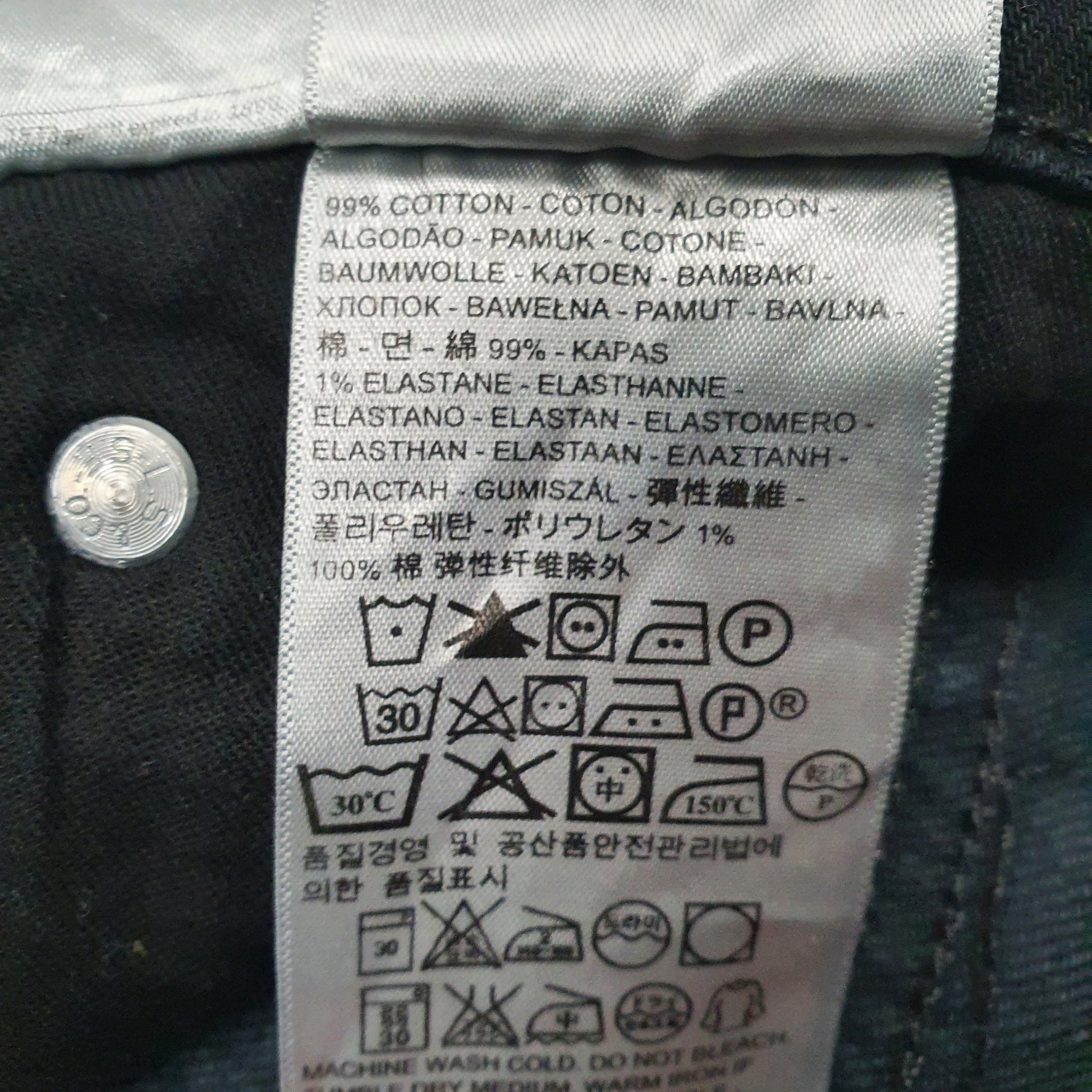 Mens Black Levis   Jeans