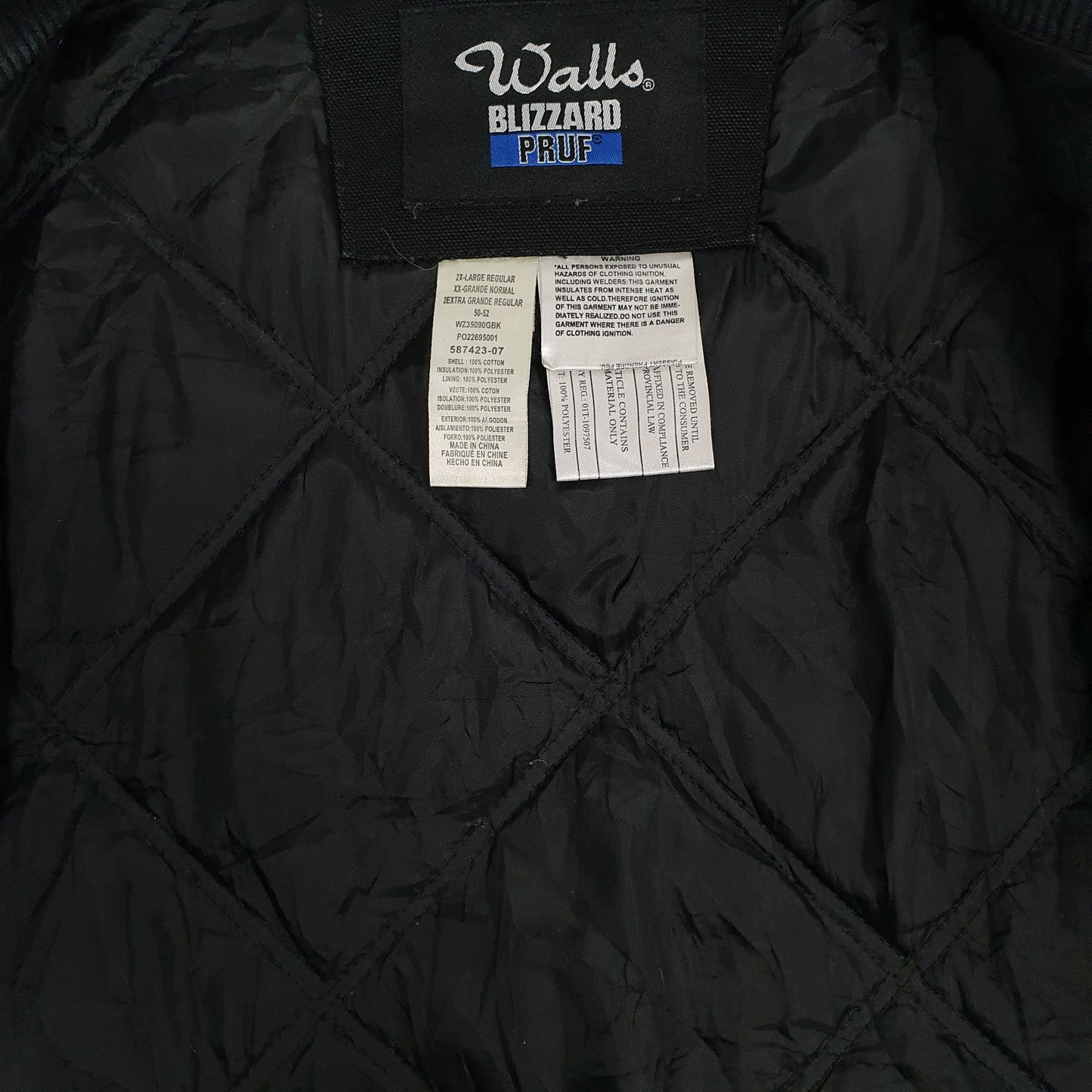 Mens Black Walls   Coat