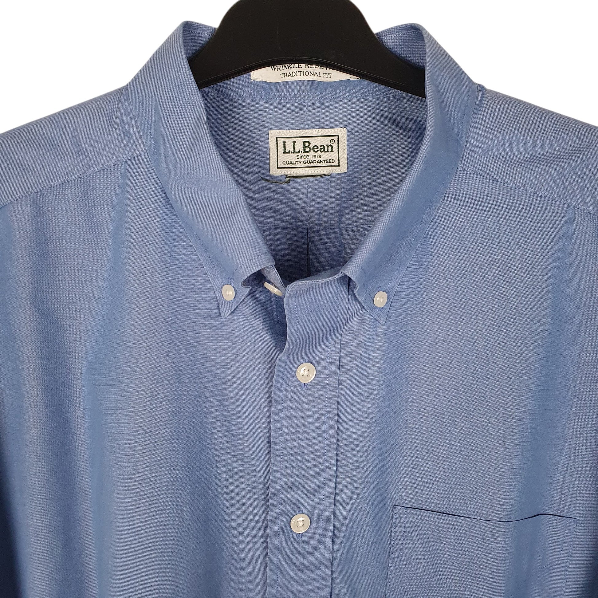 Mens Blue L.L.Bean   Shirt
