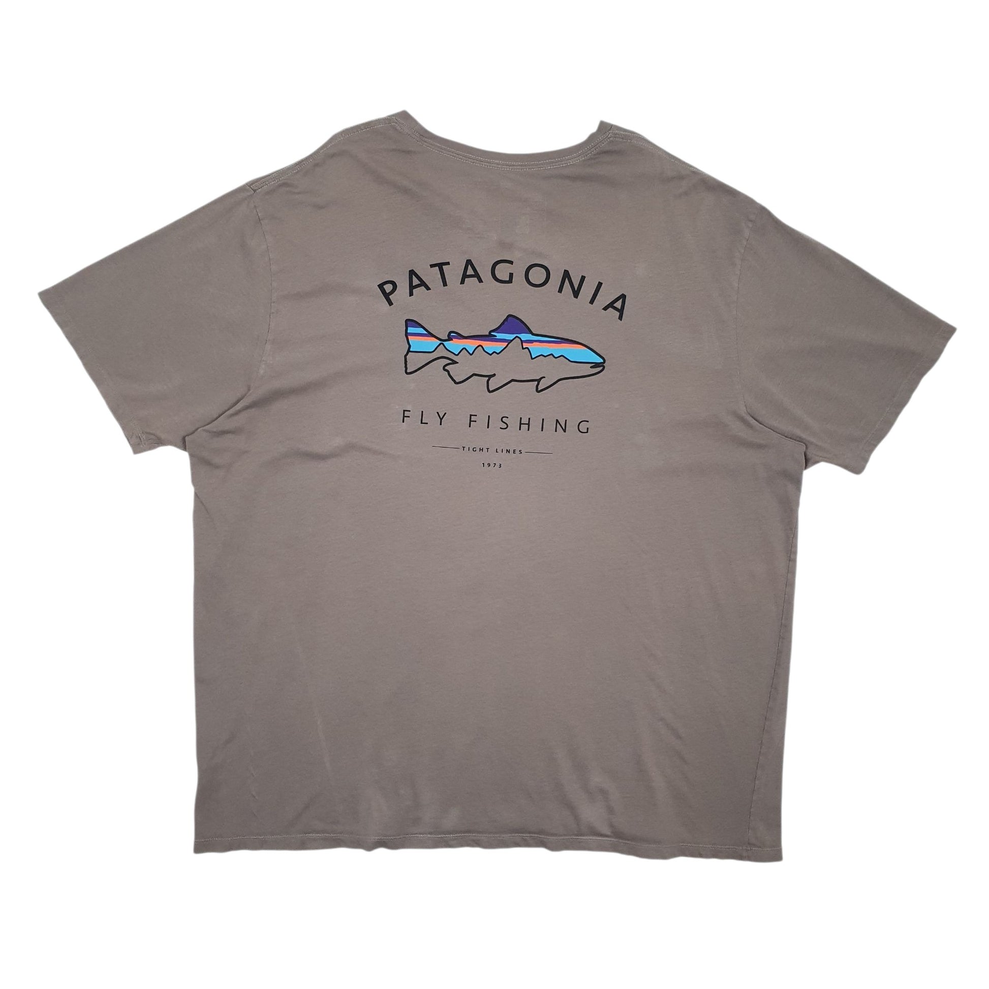 Mens Brown Patagonia  Hoodie T Shirt