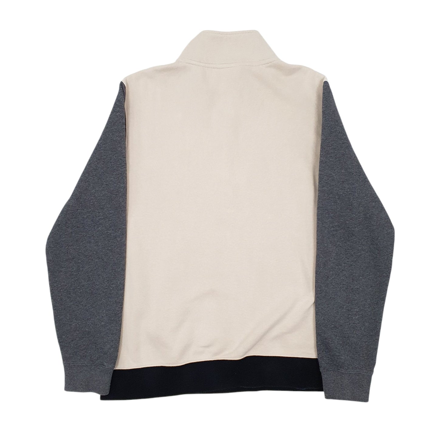 Mens Beige Nike  Quarter Zip Jumper