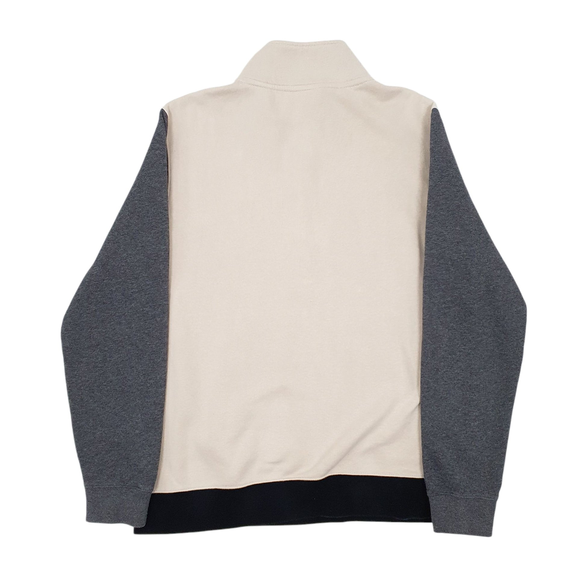 Mens Beige Nike  Quarter Zip Jumper