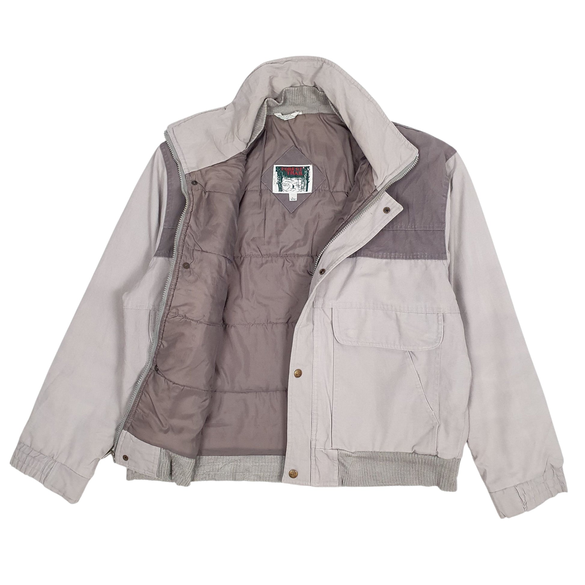 Mens Grey Forest Trail   Coat