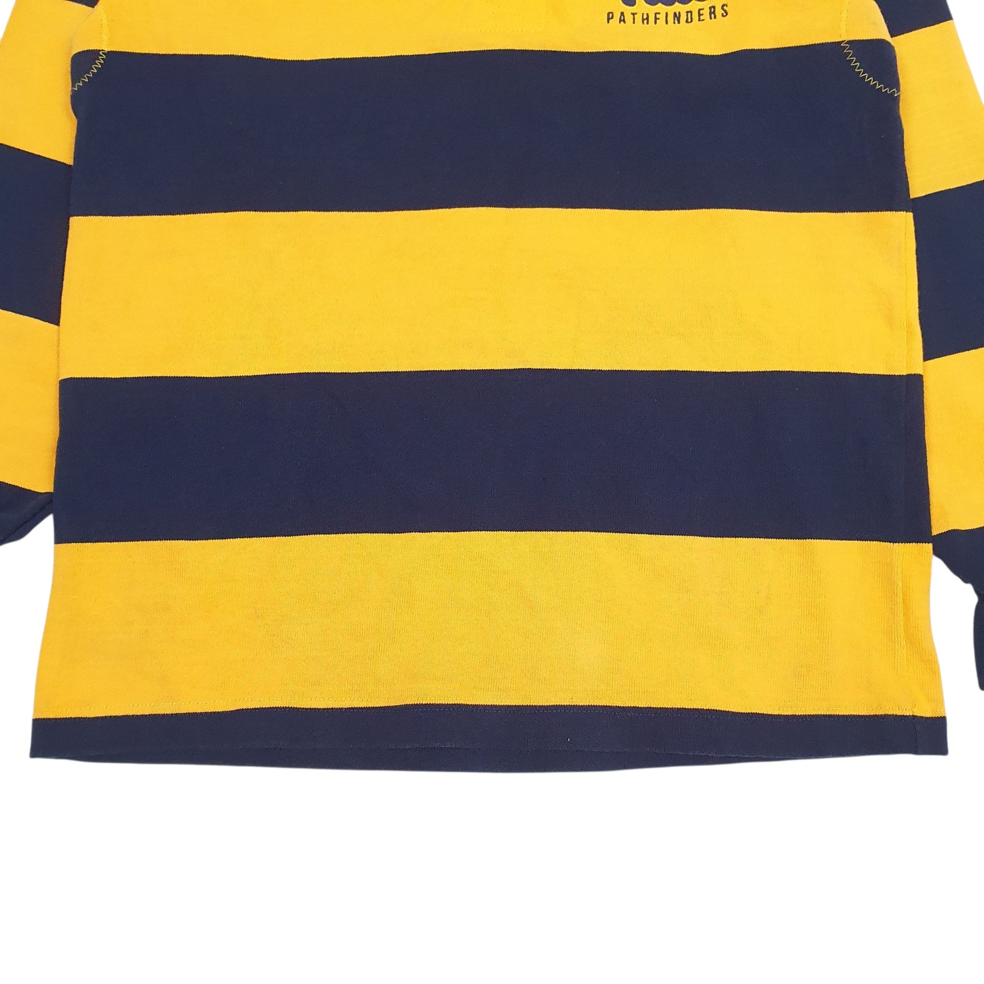 Mens Yellow Barbarian Pitt Pathfinders  Polo Shirt