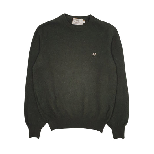 Mens Green Burberry  Crewneck Jumper