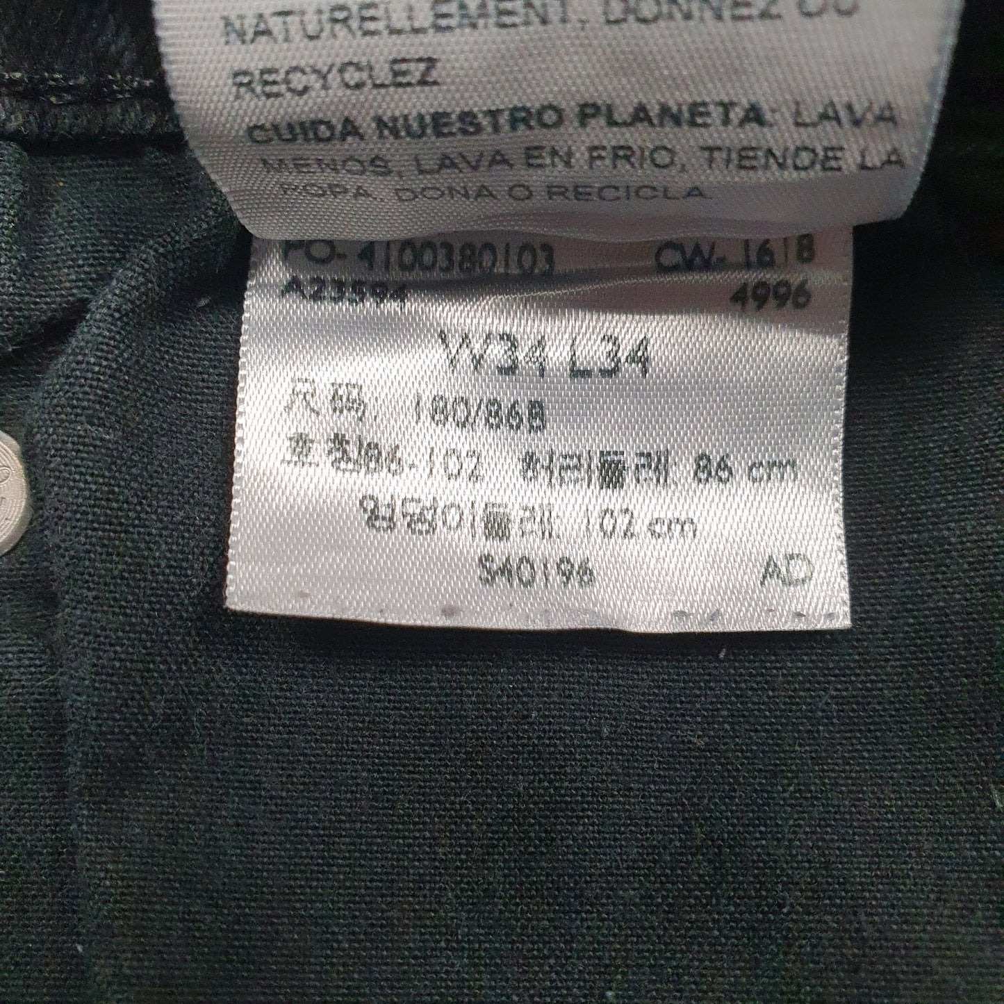 Mens Black Levis   Jeans