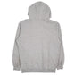 Mens Grey Adidas Baggy Softball Hoodie Jumper