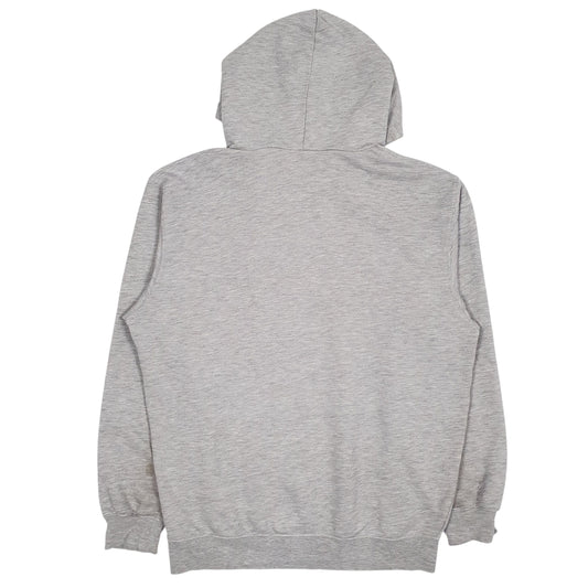 Mens Grey Adidas Baggy Softball Hoodie Jumper