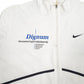Mens White Nike  Full Zip Coat