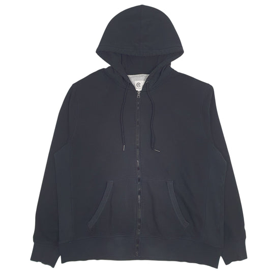 Mens Black Champion  Full Zip Jumper