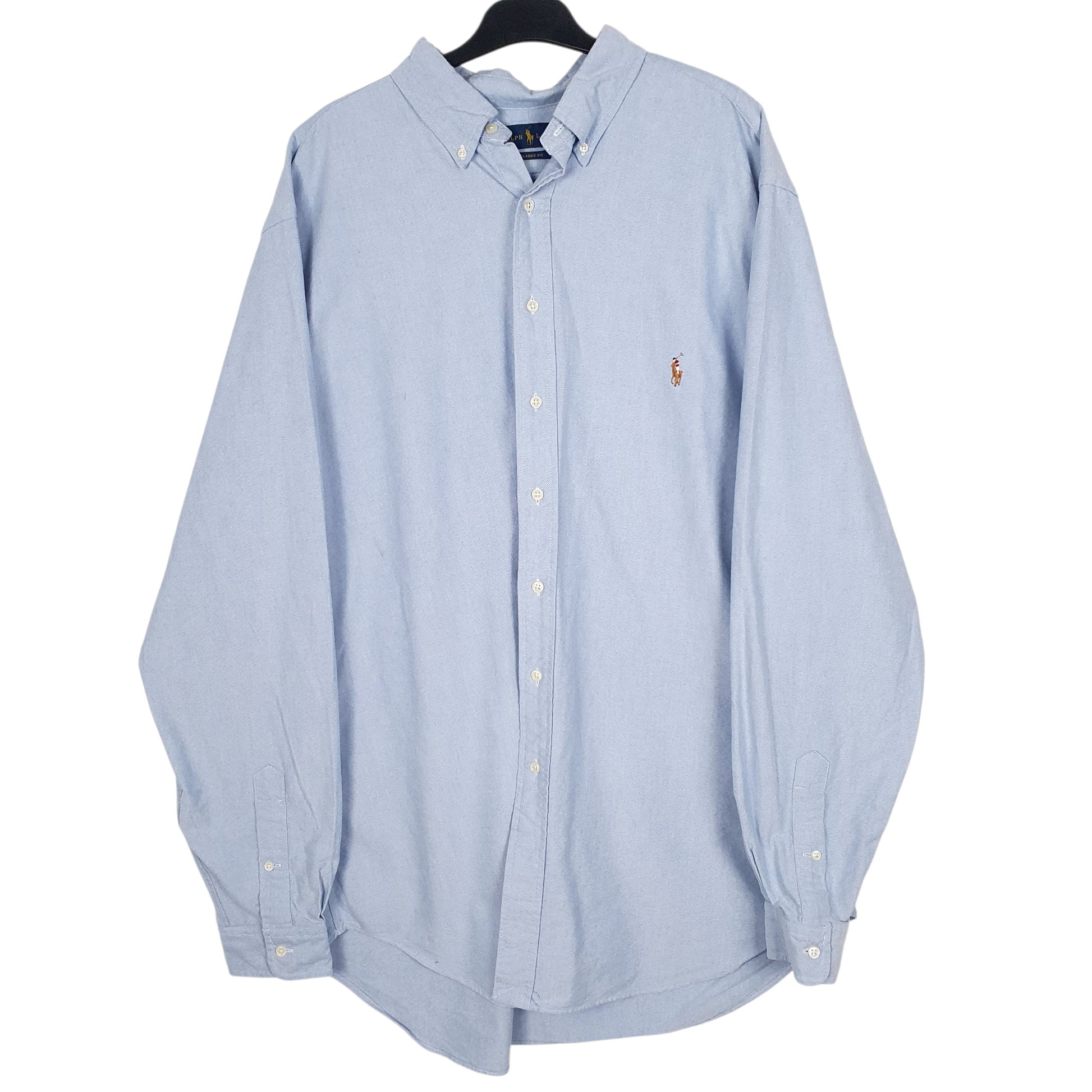 Mens Blue Ralph Lauren  Long Sleeve Shirt