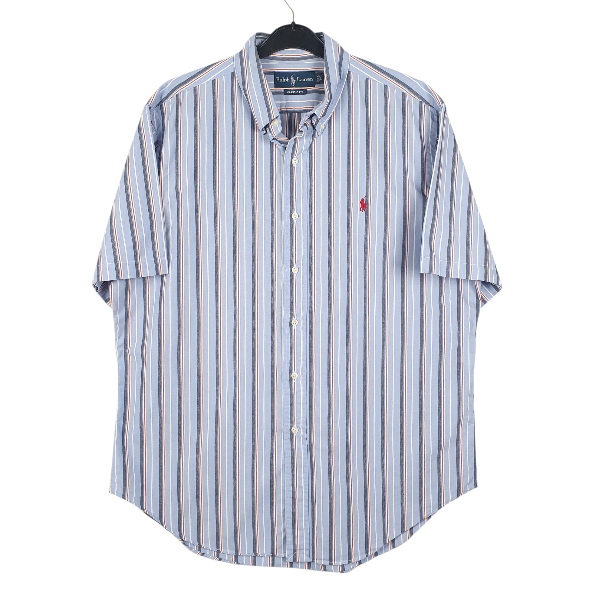 Mens Blue Ralph Lauren  Short Sleeve Shirt