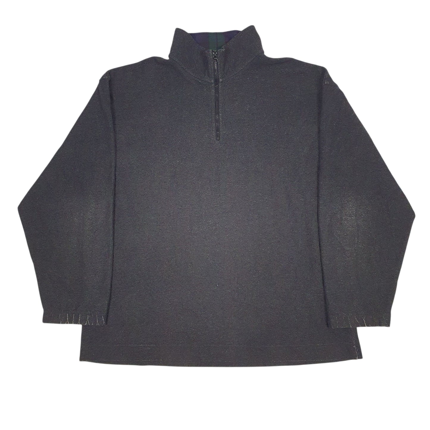 Mens Grey Tommy Hilfiger Vintage 90s Quarter Zip Jumper