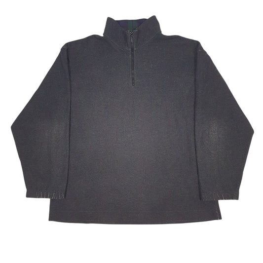 Mens Grey Tommy Hilfiger Vintage 90s Quarter Zip Jumper