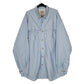 Mens Blue L.L.Bean Walking Hiking Long Sleeve Shirt