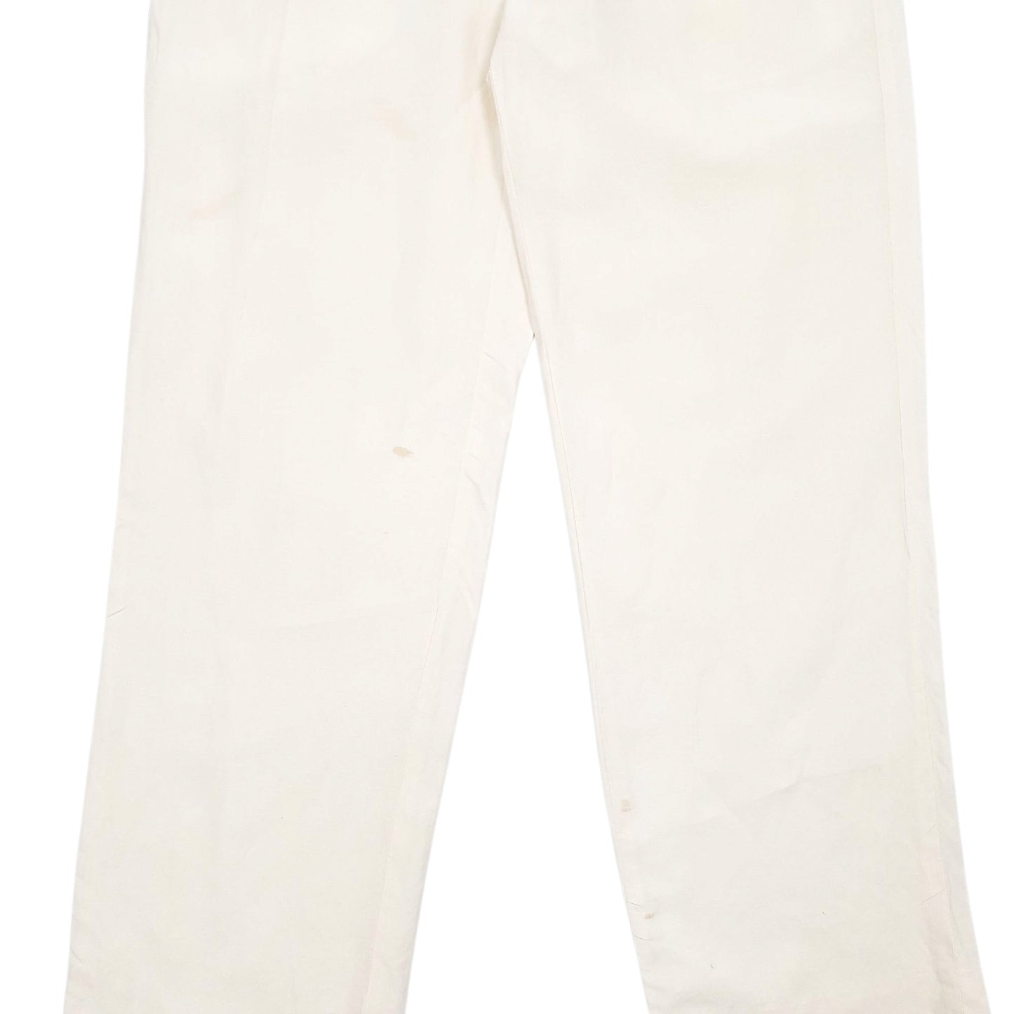 Mens Cream Polo Ralph Lauren Vintage  Trousers