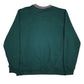 Mens Green The North Face Spellout Crewneck Jumper