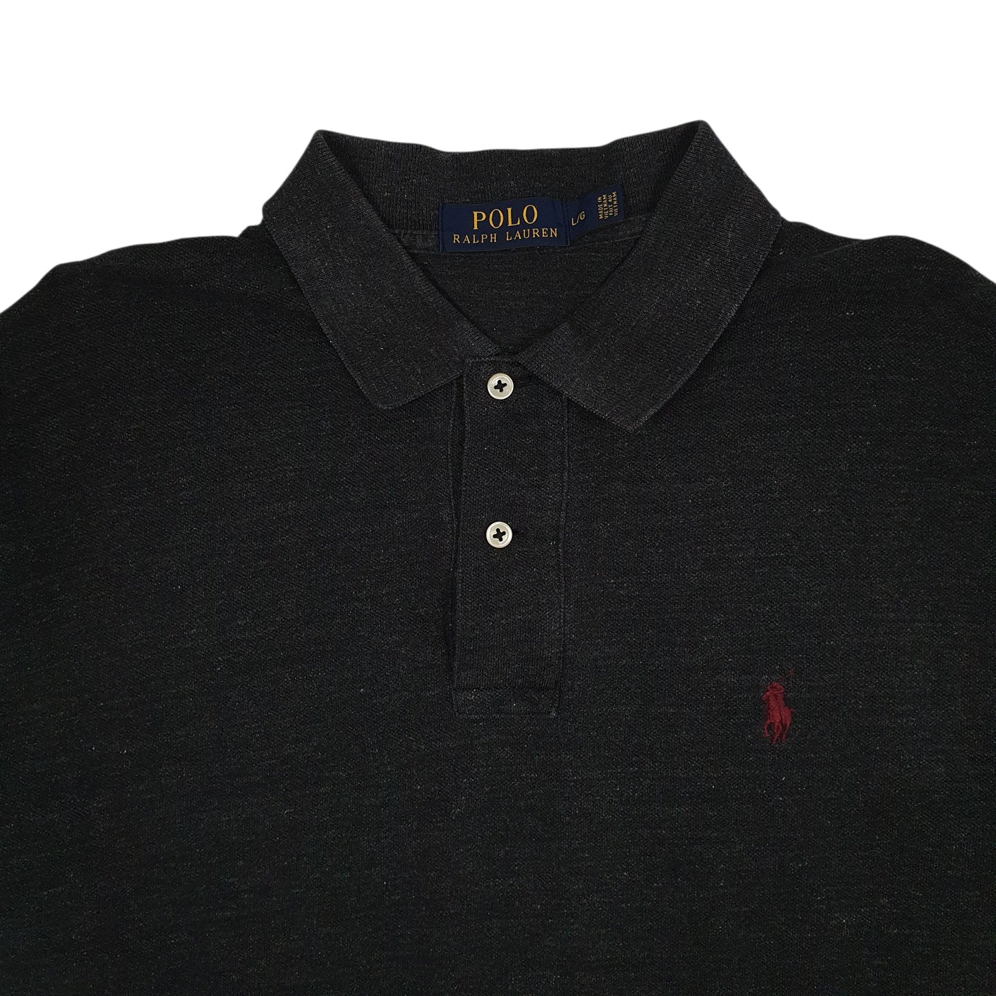 Mens Grey Polo Ralph Lauren   Polo Shirt