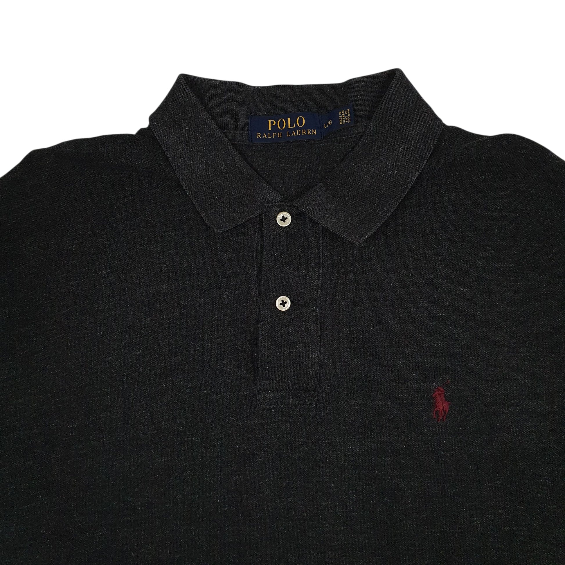 Mens Grey Polo Ralph Lauren   Polo Shirt
