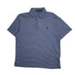 Mens Blue Polo Ralph Lauren Custom Slim Fit Short Sleeve Polo Shirt