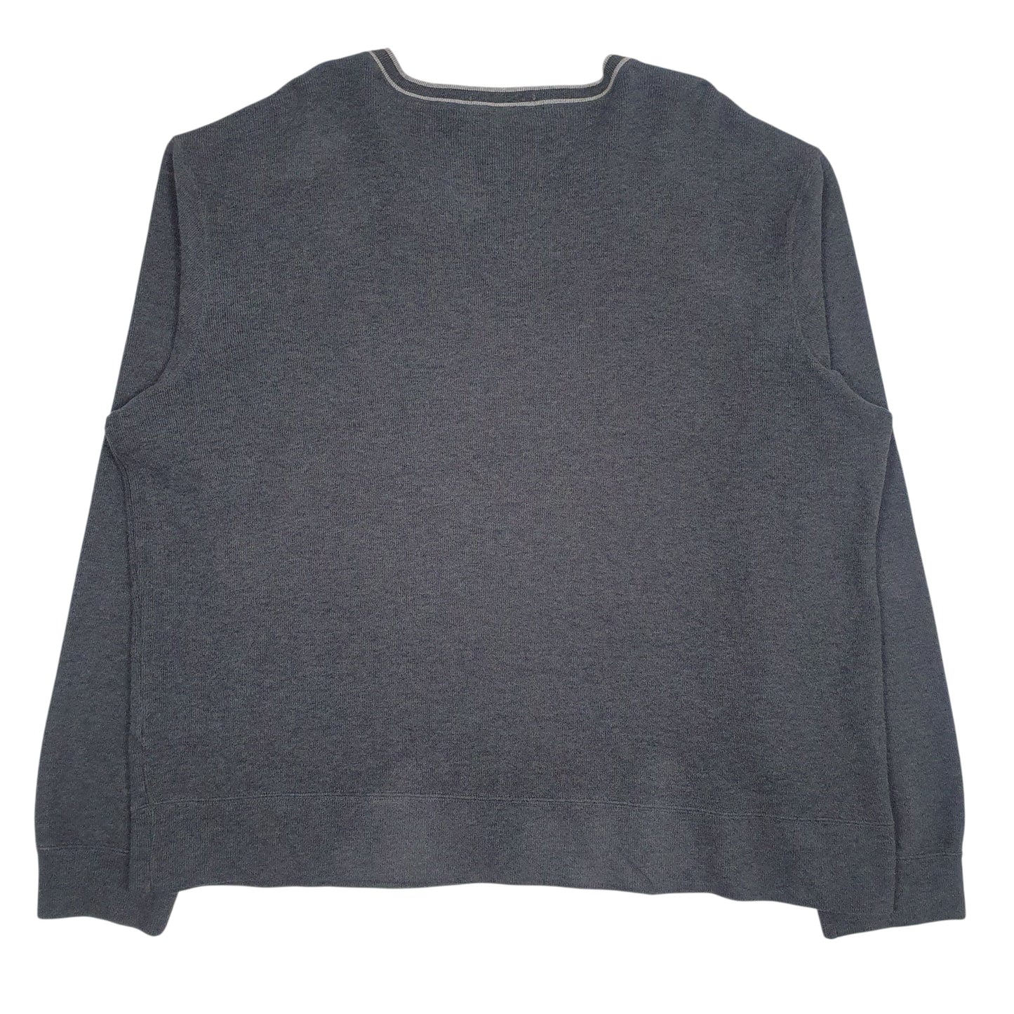 Mens Grey Polo Ralph Lauren  V Neck Jumper