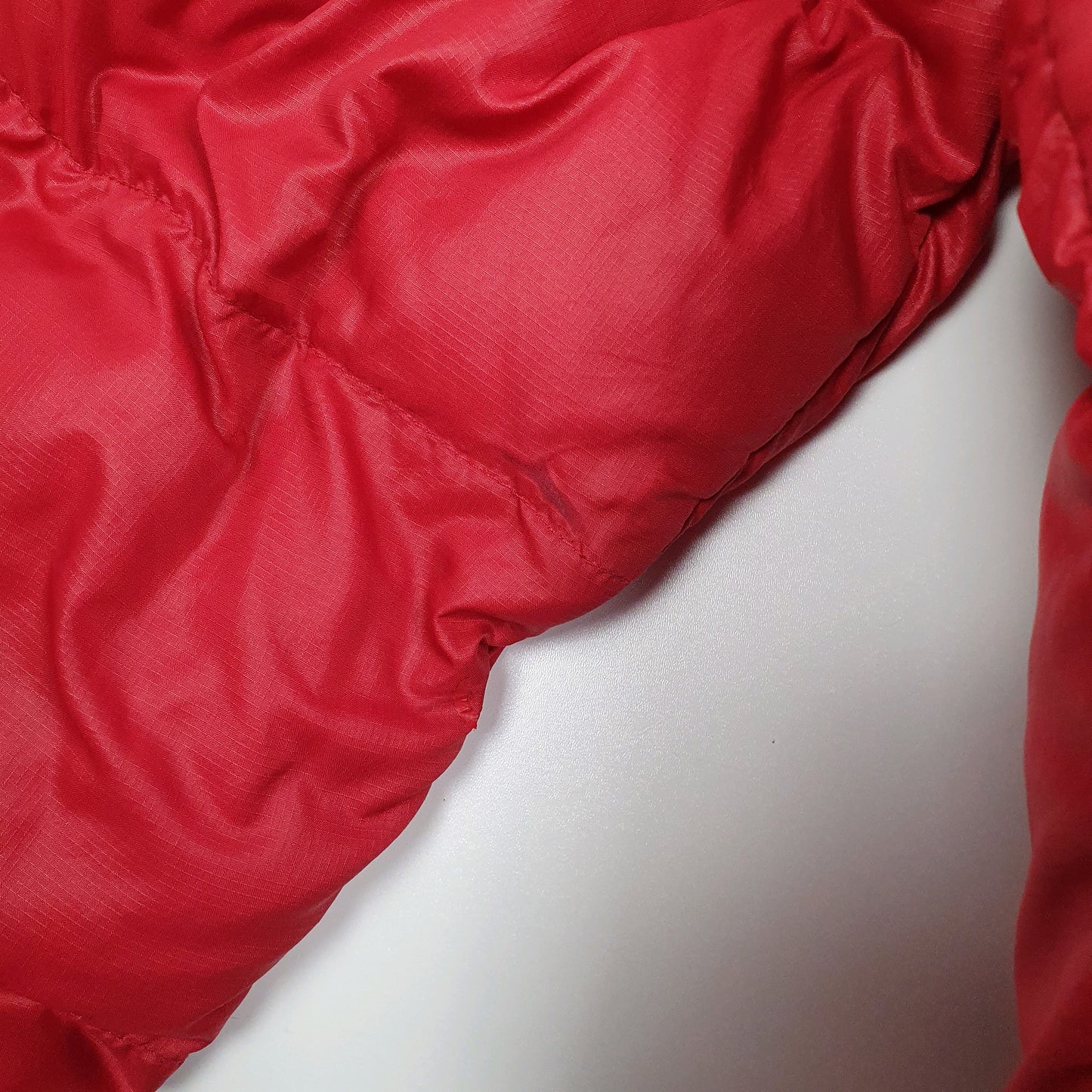 Mens Red The North Face Nuptse Retro 1996  Coat