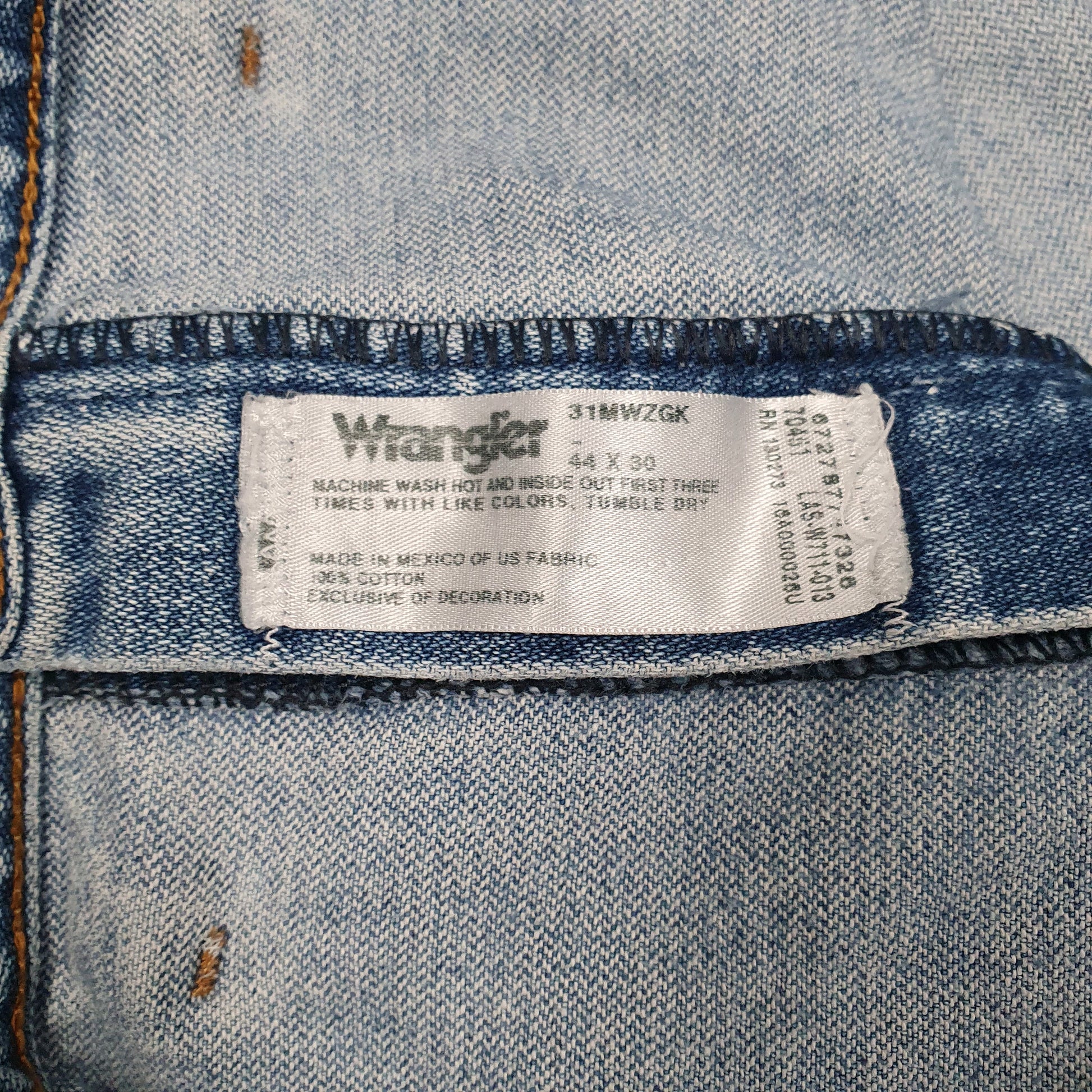 Mens Blue Wrangler Vintage Cowboy  Jeans